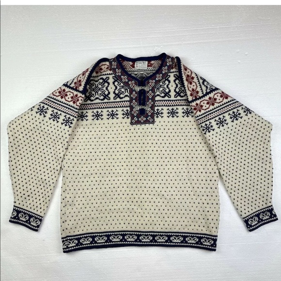 Vintage Voss Industries pure virgin wool sweater - Picture 1 of 7